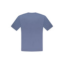 North Sails Blue Cotton Men T-Shirt