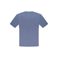 North Sails Blue Cotton Men T-Shirt