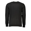 Calvin Klein Sleek Long Sleeve Crew Neck Sweater with Logo