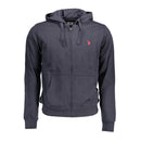 U.S. POLO ASSN. Blue Cotton Men Sweater