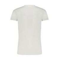 Gaudi White Cotton T-Shirt