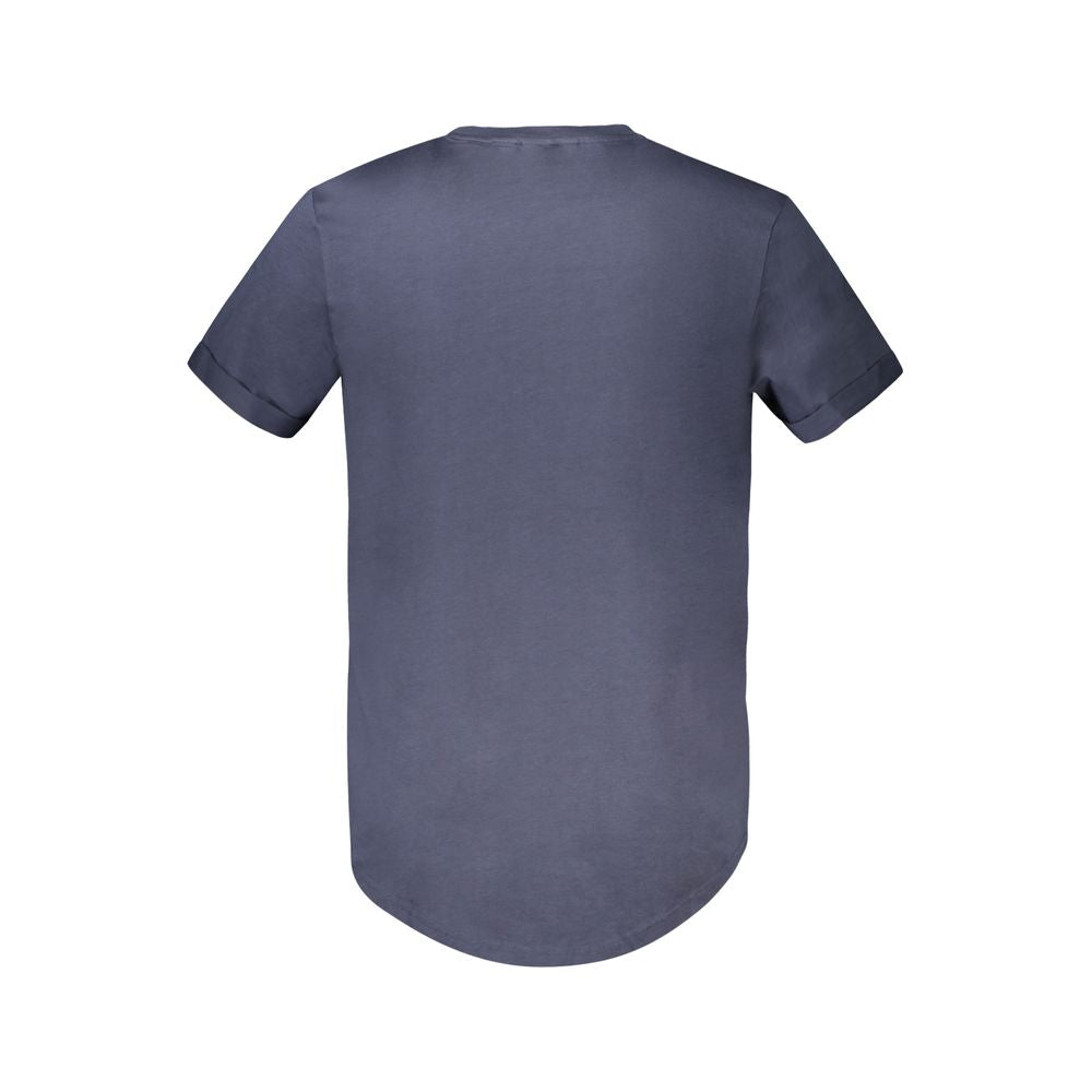 Calvin Klein Blue Cotton Men T-Shirt