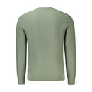 Hugo Boss Green Cotton Men Sweater