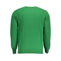 North Sails Green Wool Men Sweater