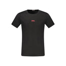 Rifle Black Cotton Men T-Shirt