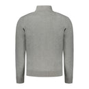 Norway 1963 Gray Polyamide Mens Cardigan