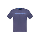 North Sails Blue Cotton Men T-Shirt