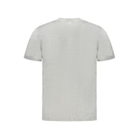 North Sails Gray Cotton Men T-Shirt