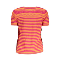 Desigual Orange Cotton Women Sweater