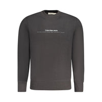 Calvin Klein Black Cotton Men Sweater