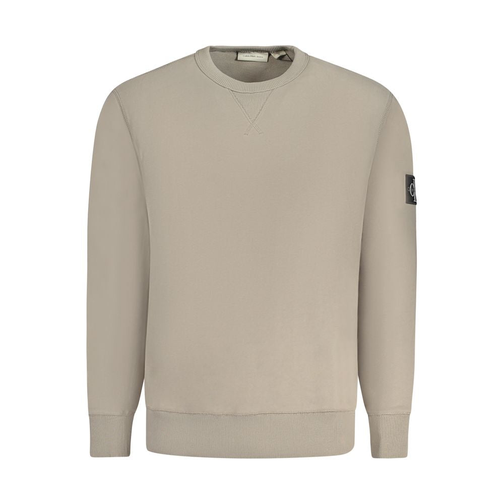 Calvin Klein Beige Cotton Men Sweater