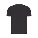 North Sails Black Cotton Men T-Shirt