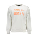 Diesel White Cotton Men's Sweater