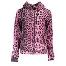 Cavalli Class Pink Cotton Women Sweater