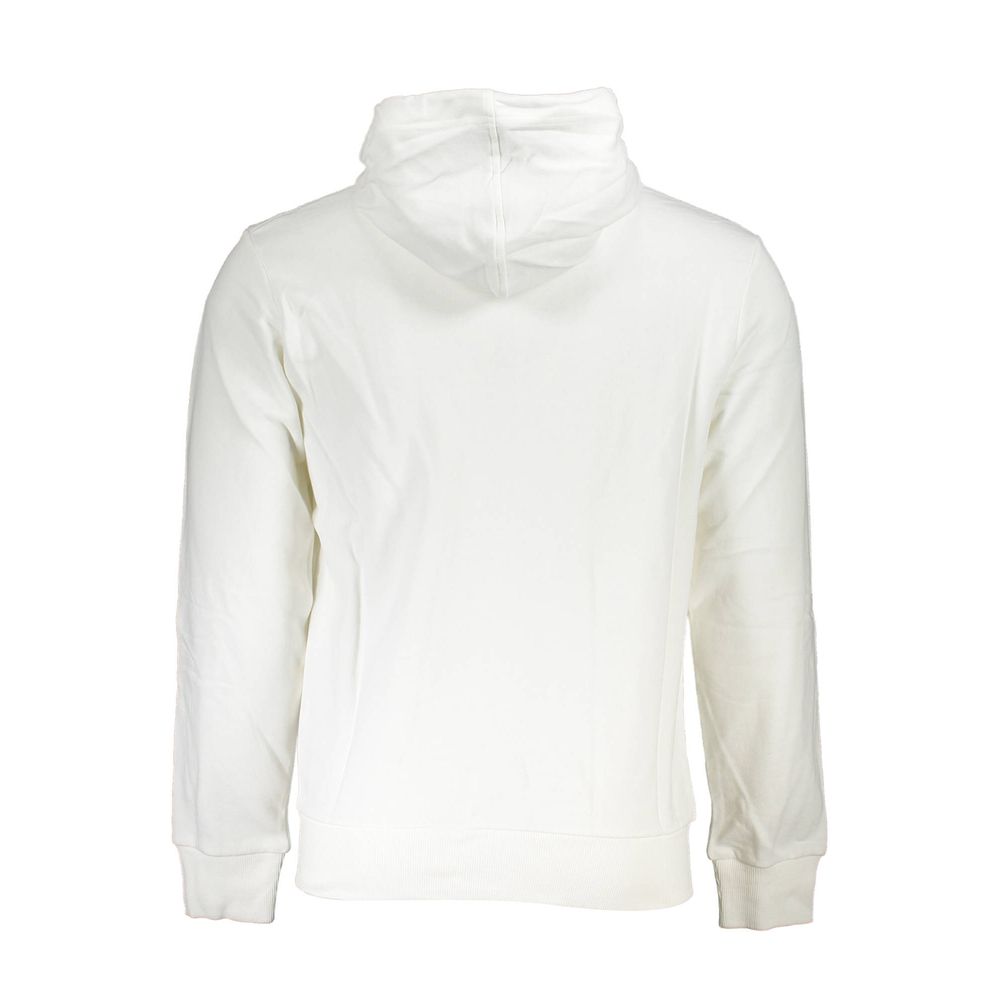 La Martina White Cotton Men Sweater