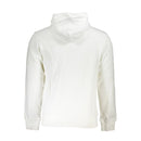 La Martina Elegant White Hooded Sweatshirt for Men