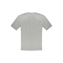 North Sails Gray Cotton Men T-Shirt