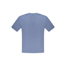 North Sails Blue Cotton Men T-Shirt