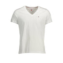 Tommy Hilfiger White Cotton Men TShirt