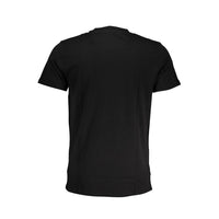 Cavalli Class Black Cotton T-Shirt