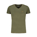 Aeronautica Militare Green Cotton T-Shirt