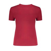 Tommy Hilfiger Red Cotton Tops & T-Shirt