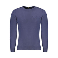 Cavalli Class Blue Viscose Men Sweater