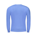 Cavalli Class Blue Viscose Men Sweater