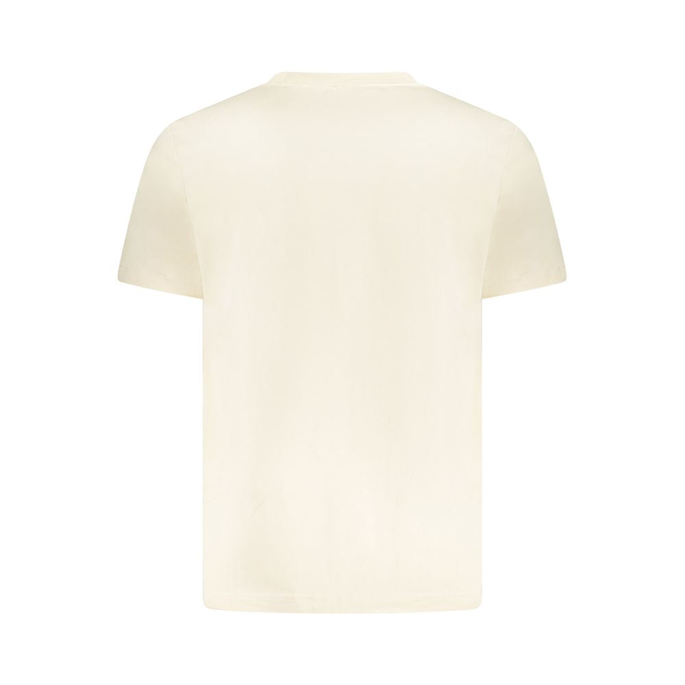 Calvin Klein Beige Cotton Men T-Shirt