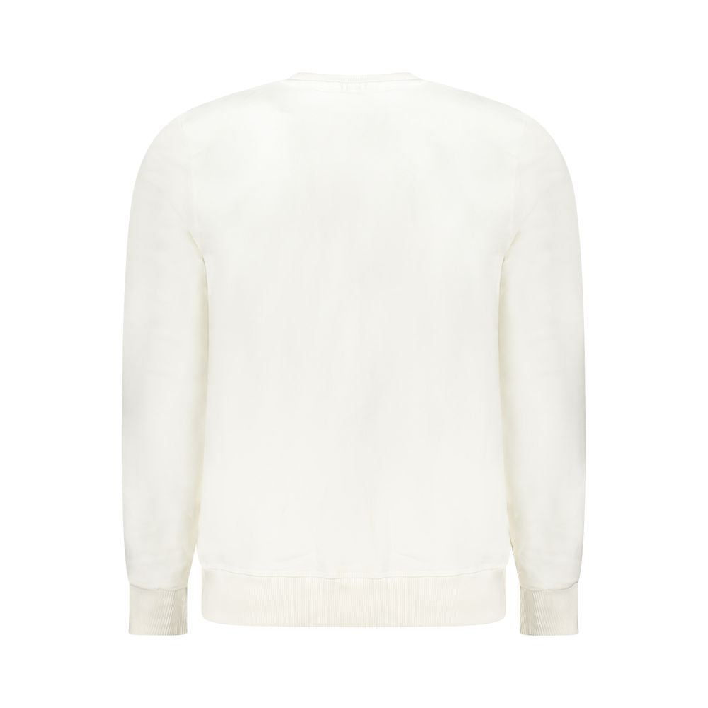 North Sails White Cotton Men Sweater