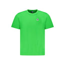 North Sails Green Cotton Men T-Shirt