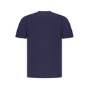 North Sails Blue Cotton Men T-Shirt