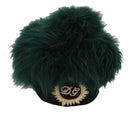 Dolce & Gabbana Elegant Emerald Cashmere Cloche Hat