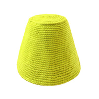 GANI Crochet Hat in Neon Green