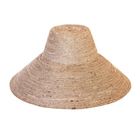 RIRI Jute Handwoven Straw Hat In Natural Beige