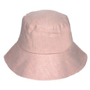 WATU Seaside Linen Bucket Hat, in Salt Pink