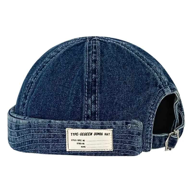 Denim Dome Beanie Cap