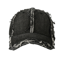 Soft Distressed Denim Cap