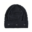 Cozy Fleece-Lined Skull Beanie